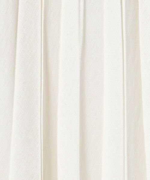 green label relaxing / グリーンレーベル リラクシング ロング・マキシ丈スカート | シアー ガーゼ プリーツスカート | 詳細2