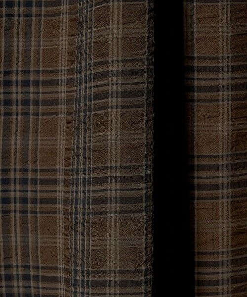 green label relaxing / グリーンレーベル リラクシング ロング・マキシ丈スカート | シアー チェック ロング スカート | 詳細6