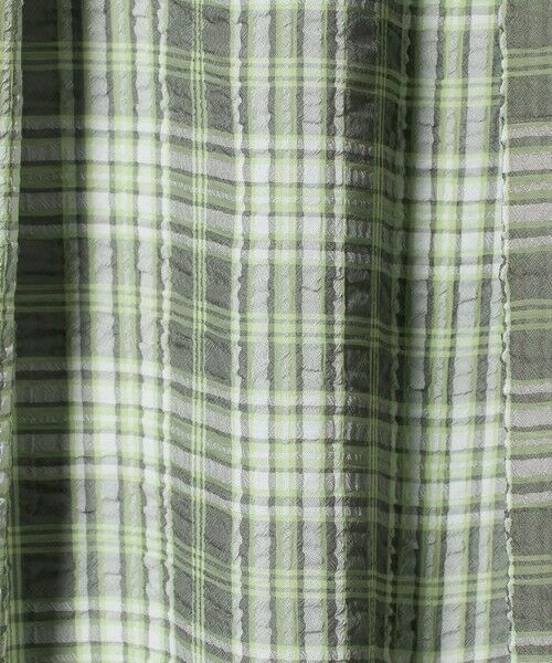 green label relaxing / グリーンレーベル リラクシング ロング・マキシ丈スカート | シアー チェック ロング スカート | 詳細9
