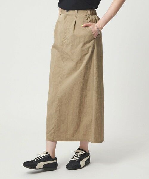 green label relaxing / グリーンレーベル リラクシング ロング・マキシ丈スカート | グロッシー スカート | 詳細3