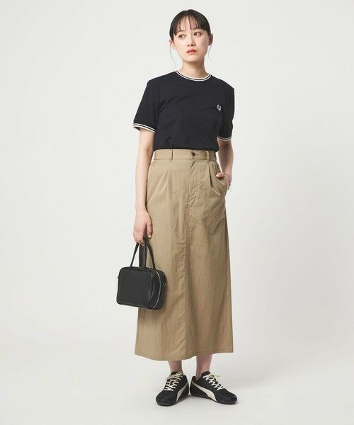 green label relaxing / グリーンレーベル リラクシング ロング・マキシ丈スカート | グロッシー スカート | 詳細4