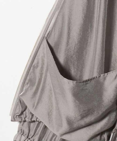 green label relaxing / グリーンレーベル リラクシング ブルゾン | シアー ギャザー フード ブルゾン | 詳細29