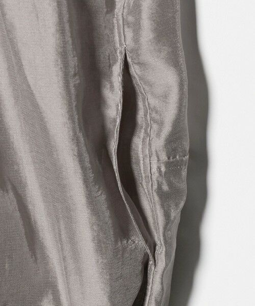 green label relaxing / グリーンレーベル リラクシング ブルゾン | シアー ギャザー フード ブルゾン | 詳細10