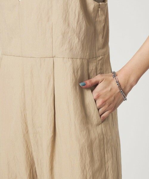 green label relaxing / グリーンレーベル リラクシング サロペット・オールインワン | ［size SHORT/TALLあり］フィブリル Vネック オールインワン | 詳細19