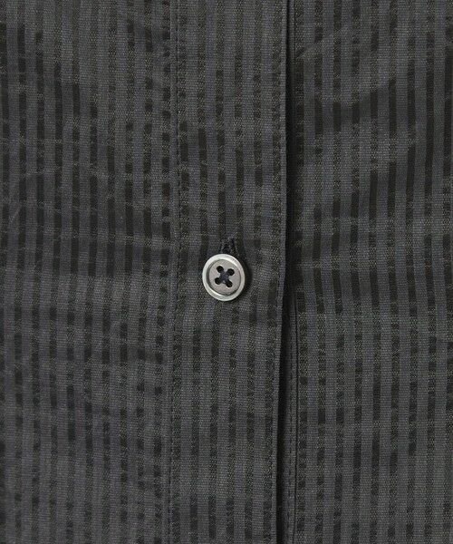 green label relaxing / グリーンレーベル リラクシング ロング・マキシ丈ワンピース | シアー ストライプ シャツワンピース | 詳細12