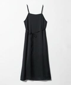 green label relaxing / グリーンレーベル リラクシング ミニ丈・ひざ丈ワンピース | ライトサテン キャミソール ワンピース