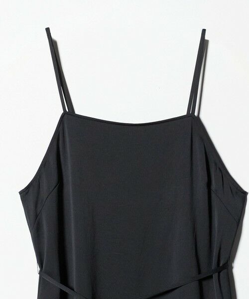 green label relaxing / グリーンレーベル リラクシング ミニ丈・ひざ丈ワンピース | ライトサテン キャミソール ワンピース | 詳細3