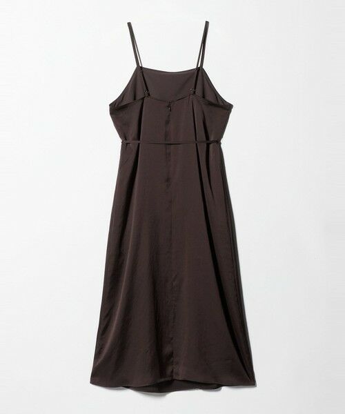 green label relaxing / グリーンレーベル リラクシング ミニ丈・ひざ丈ワンピース | ライトサテン キャミソール ワンピース | 詳細5