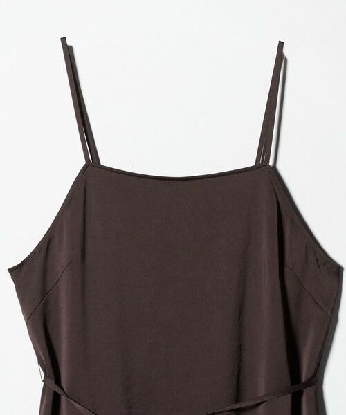 green label relaxing / グリーンレーベル リラクシング ミニ丈・ひざ丈ワンピース | ライトサテン キャミソール ワンピース | 詳細22