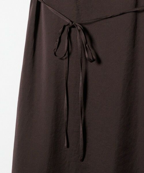 green label relaxing / グリーンレーベル リラクシング ミニ丈・ひざ丈ワンピース | ライトサテン キャミソール ワンピース | 詳細27