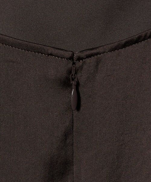 green label relaxing / グリーンレーベル リラクシング ミニ丈・ひざ丈ワンピース | ライトサテン キャミソール ワンピース | 詳細12