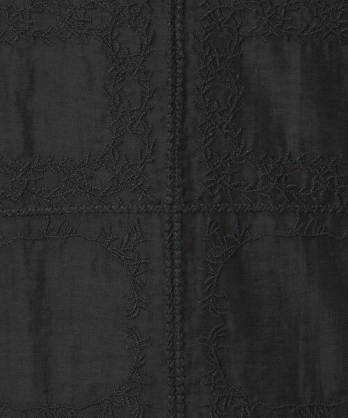 green label relaxing / グリーンレーベル リラクシング ロング・マキシ丈ワンピース | シアー クロス ステッチ ワンピース | 詳細19