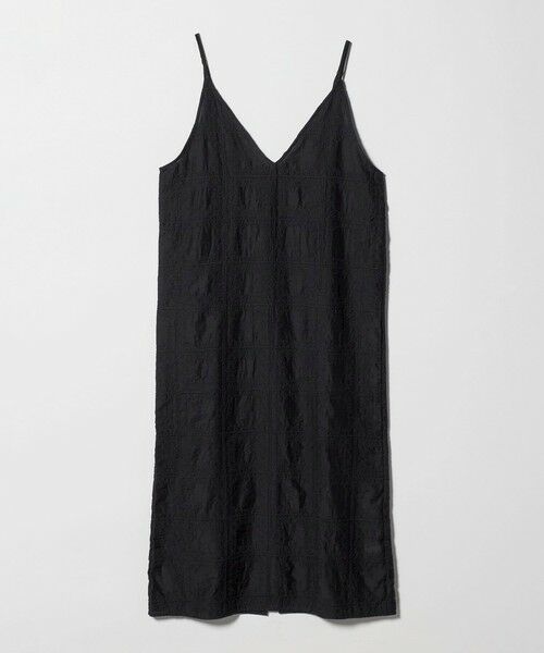 green label relaxing / グリーンレーベル リラクシング ロング・マキシ丈ワンピース | シアー クロス ステッチ ワンピース | 詳細22