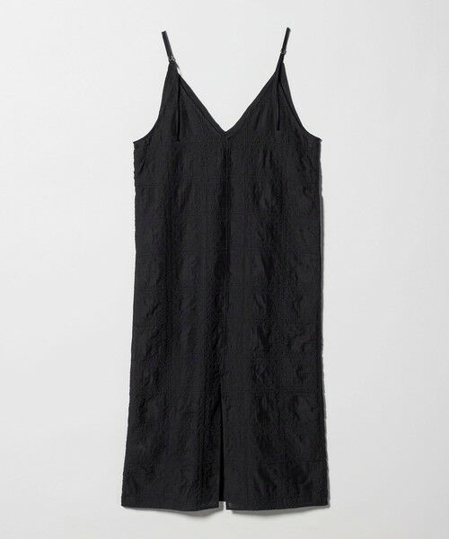 green label relaxing / グリーンレーベル リラクシング ロング・マキシ丈ワンピース | シアー クロス ステッチ ワンピース | 詳細23