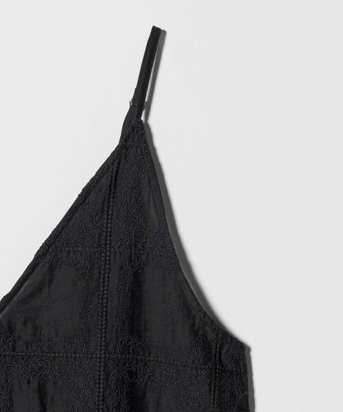 green label relaxing / グリーンレーベル リラクシング ロング・マキシ丈ワンピース | シアー クロス ステッチ ワンピース | 詳細25