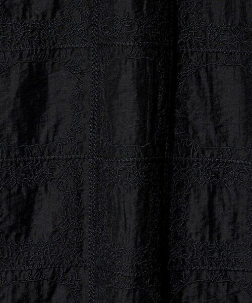 green label relaxing / グリーンレーベル リラクシング ロング・マキシ丈ワンピース | シアー クロス ステッチ ワンピース | 詳細29