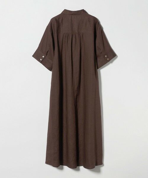green label relaxing / グリーンレーベル リラクシング ロング・マキシ丈ワンピース | ［size SHORTあり］リネン シャツ ワンピース | 詳細18