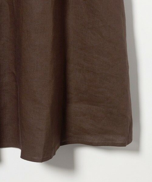 green label relaxing / グリーンレーベル リラクシング ロング・マキシ丈ワンピース | ［size SHORTあり］リネン シャツ ワンピース | 詳細22