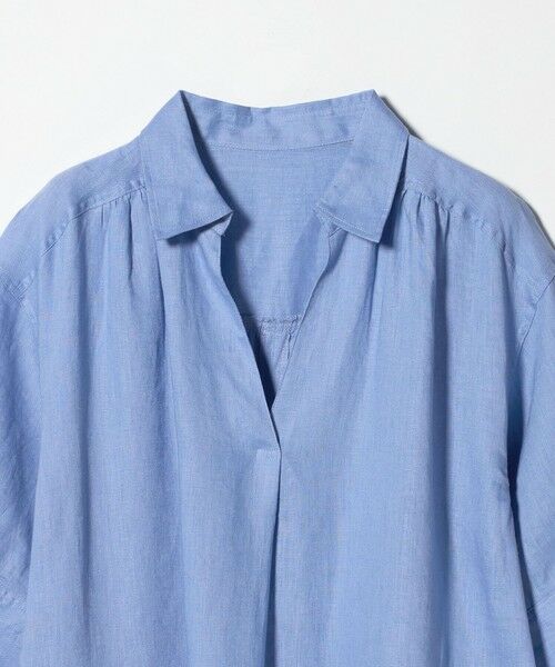 green label relaxing / グリーンレーベル リラクシング ロング・マキシ丈ワンピース | ［size SHORTあり］リネン シャツ ワンピース | 詳細30