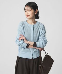 green label relaxing / グリーンレーベル リラクシング カーディガン・ボレロ | シアー サーマル 2WAY カーディガン