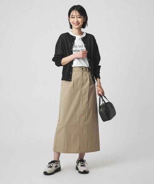 green label relaxing / グリーンレーベル リラクシング カーディガン・ボレロ | シアー サーマル 2WAY カーディガン | 詳細6