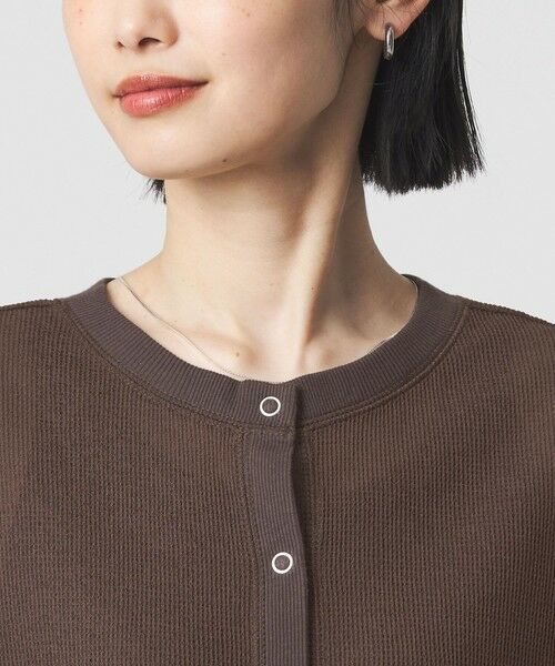 green label relaxing / グリーンレーベル リラクシング カーディガン・ボレロ | シアー サーマル 2WAY カーディガン | 詳細16