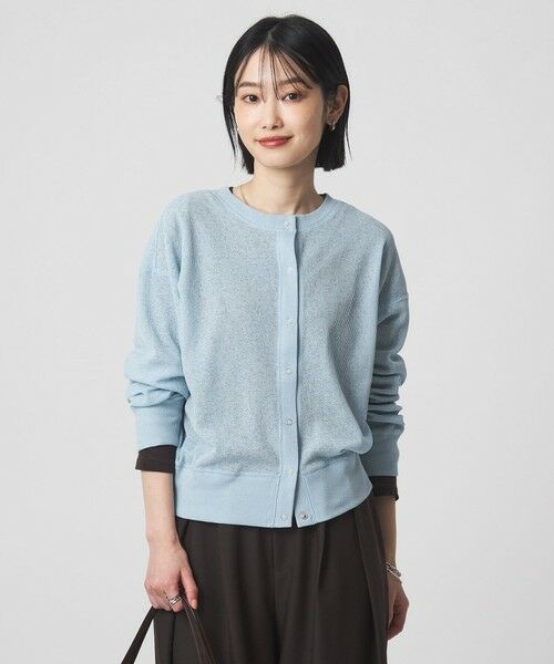 green label relaxing / グリーンレーベル リラクシング カーディガン・ボレロ | シアー サーマル 2WAY カーディガン | 詳細26