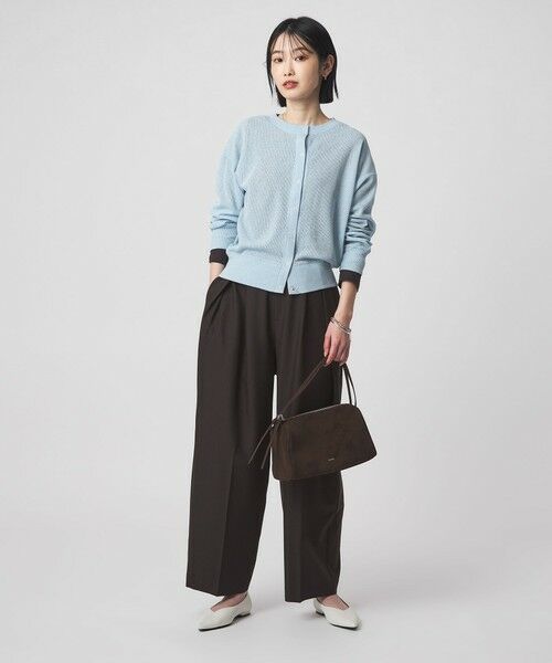 green label relaxing / グリーンレーベル リラクシング カーディガン・ボレロ | シアー サーマル 2WAY カーディガン | 詳細27