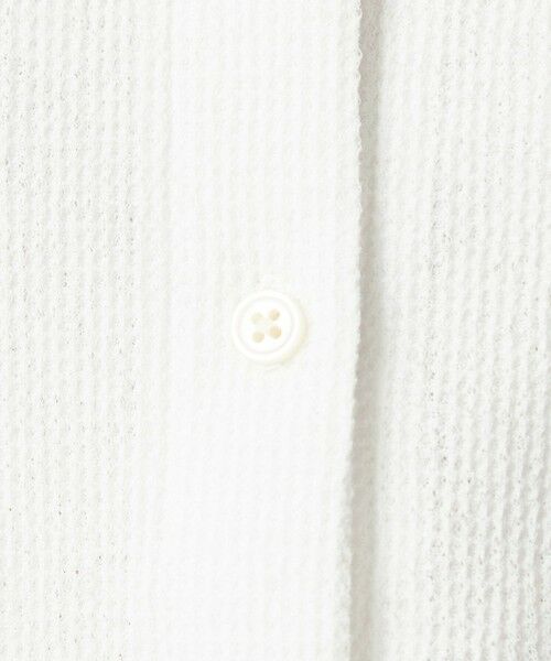 green label relaxing / グリーンレーベル リラクシング カーディガン・ボレロ | シアー サーマル ポロカーディガン | 詳細5