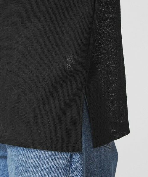 green label relaxing / グリーンレーベル リラクシング カーディガン・ボレロ | シアー サーマル ポロカーディガン | 詳細17