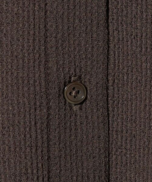 green label relaxing / グリーンレーベル リラクシング カーディガン・ボレロ | シアー サーマル ポロカーディガン | 詳細29