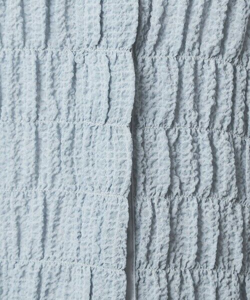 green label relaxing / グリーンレーベル リラクシング カーディガン・ボレロ | 【WEB限定】＜at ease＞シアー サッカーライク クルーネック カーディガン | 詳細24