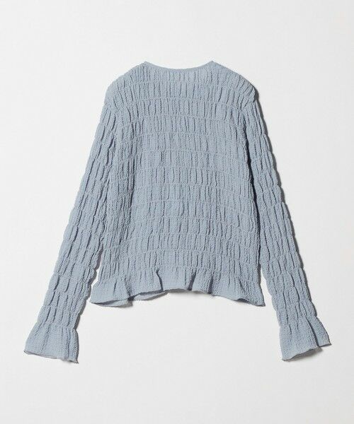 green label relaxing / グリーンレーベル リラクシング カーディガン・ボレロ | 【WEB限定】＜at ease＞シアー サッカーライク クルーネック カーディガン | 詳細26