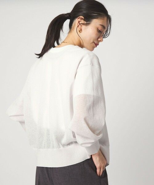 green label relaxing / グリーンレーベル リラクシング カーディガン・ボレロ | 【結論シリーズ】ビューティーネック2WAYカーデ ウォッシャブル | 詳細11