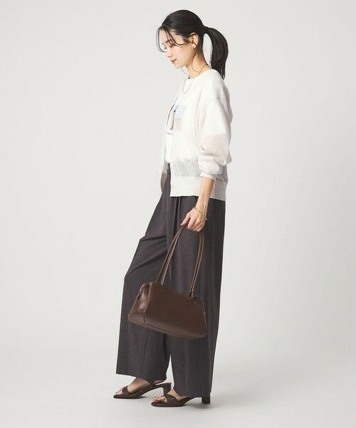 green label relaxing / グリーンレーベル リラクシング カーディガン・ボレロ | 【結論シリーズ】ビューティーネック2WAYカーデ ウォッシャブル | 詳細13