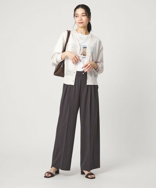 green label relaxing / グリーンレーベル リラクシング カーディガン・ボレロ | 【結論シリーズ】ビューティーネック2WAYカーデ ウォッシャブル | 詳細14