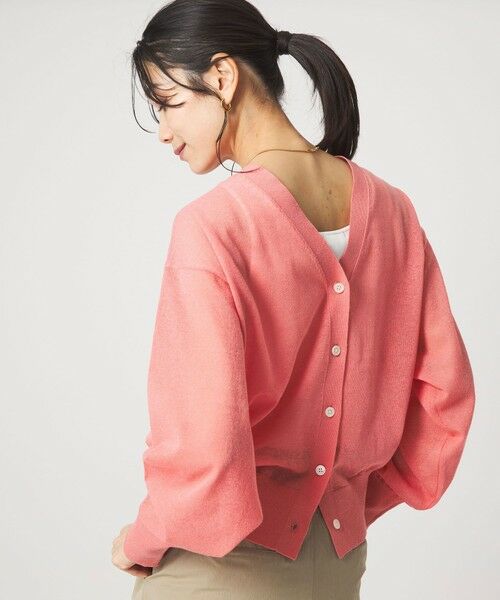 green label relaxing / グリーンレーベル リラクシング カーディガン・ボレロ | 【結論シリーズ】ビューティーネック2WAYカーデ ウォッシャブル | 詳細17