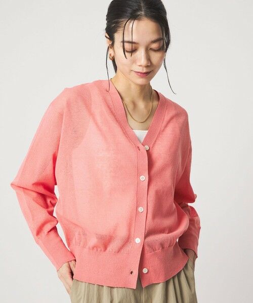 green label relaxing / グリーンレーベル リラクシング カーディガン・ボレロ | 【結論シリーズ】ビューティーネック2WAYカーデ ウォッシャブル | 詳細18