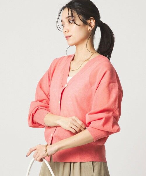 green label relaxing / グリーンレーベル リラクシング カーディガン・ボレロ | 【結論シリーズ】ビューティーネック2WAYカーデ ウォッシャブル | 詳細19