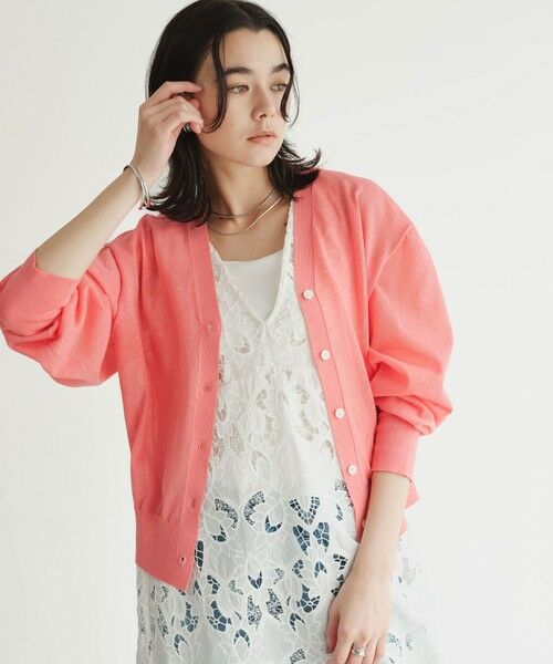 green label relaxing / グリーンレーベル リラクシング カーディガン・ボレロ | 【結論シリーズ】ビューティーネック2WAYカーデ ウォッシャブル | 詳細22