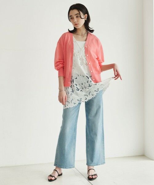 green label relaxing / グリーンレーベル リラクシング カーディガン・ボレロ | 【結論シリーズ】ビューティーネック2WAYカーデ ウォッシャブル | 詳細24