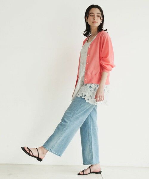 green label relaxing / グリーンレーベル リラクシング カーディガン・ボレロ | 【結論シリーズ】ビューティーネック2WAYカーデ ウォッシャブル | 詳細25