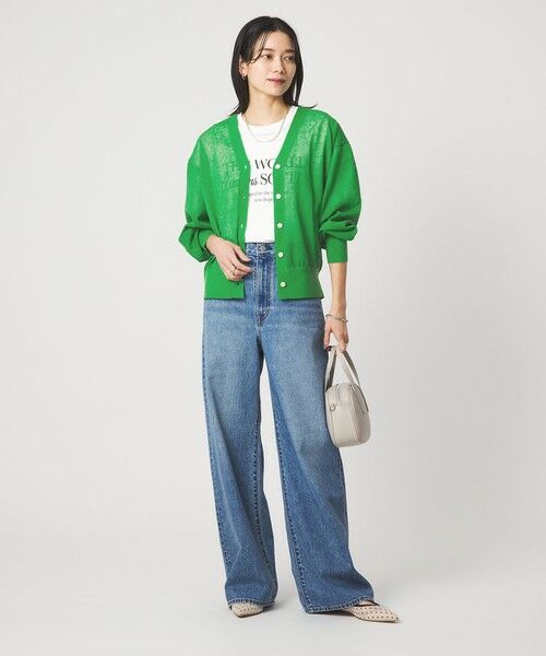 green label relaxing / グリーンレーベル リラクシング カーディガン・ボレロ | 【結論シリーズ】ビューティーネック2WAYカーデ ウォッシャブル | 詳細28