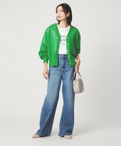 green label relaxing / グリーンレーベル リラクシング カーディガン・ボレロ | 【結論シリーズ】ビューティーネック2WAYカーデ ウォッシャブル | 詳細29