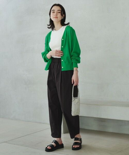 green label relaxing / グリーンレーベル リラクシング カーディガン・ボレロ | 【結論シリーズ】ビューティーネック2WAYカーデ ウォッシャブル | 詳細28