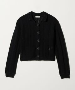 green label relaxing / グリーンレーベル リラクシング カーディガン・ボレロ | メッシュ ポロカーディガン ウォッシャブル