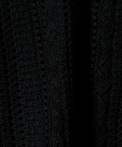 green label relaxing / グリーンレーベル リラクシング カーディガン・ボレロ | メッシュ ポロカーディガン ウォッシャブル | 詳細2
