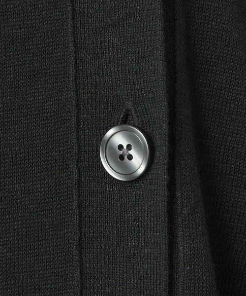 green label relaxing / グリーンレーベル リラクシング カーディガン・ボレロ | フレンチリネン Vネック カーディガン ウォッシャブル | 詳細7