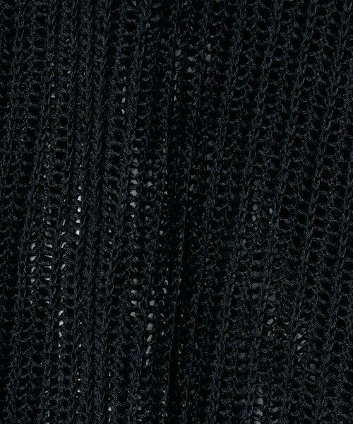 green label relaxing / グリーンレーベル リラクシング カーディガン・ボレロ | メッシュ リボン Vネック カーディガン | 詳細2