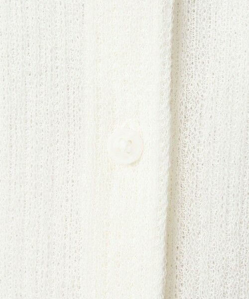 green label relaxing / グリーンレーベル リラクシング カーディガン・ボレロ | シアー フォルム カーディガン ウォッシャブル | 詳細4